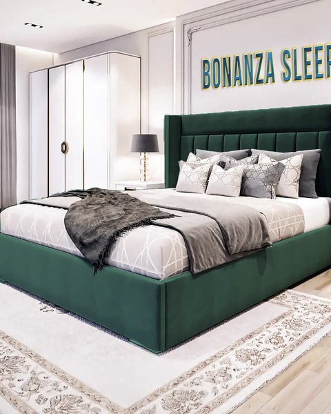 Milli Wingback Bed