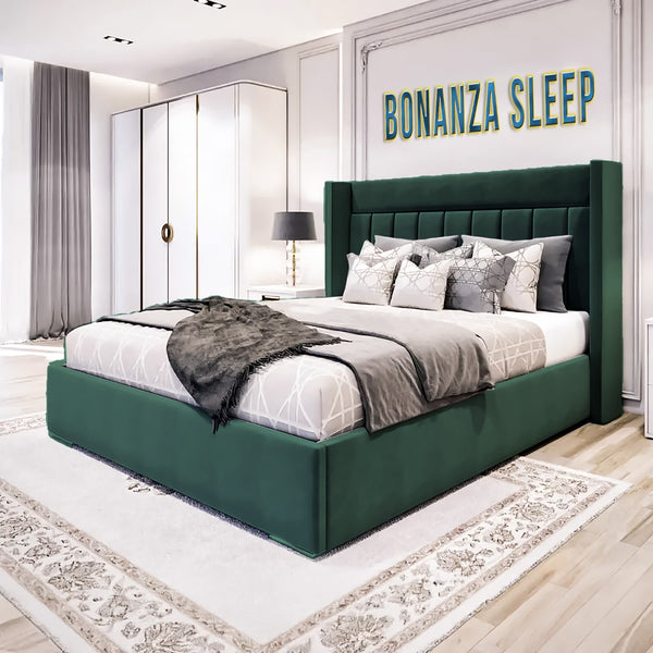 Milli Wingback Bed