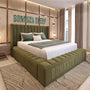 Madrid Bed Frame With Lines
