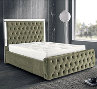 chesterfield mirror bed