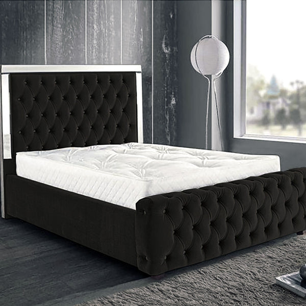 Chesterfield Mirror luxury Bed