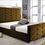 Arooj Chesterfield Mirror Bed