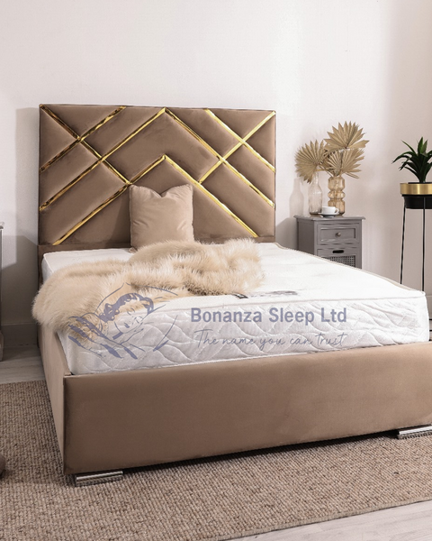 Sarrai Mirror Lines Bed