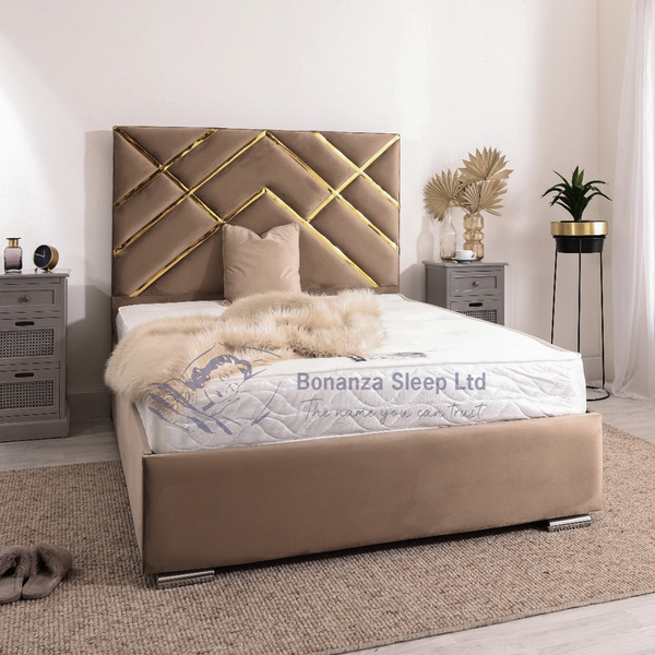 Sarrai Mirror Lines Bed