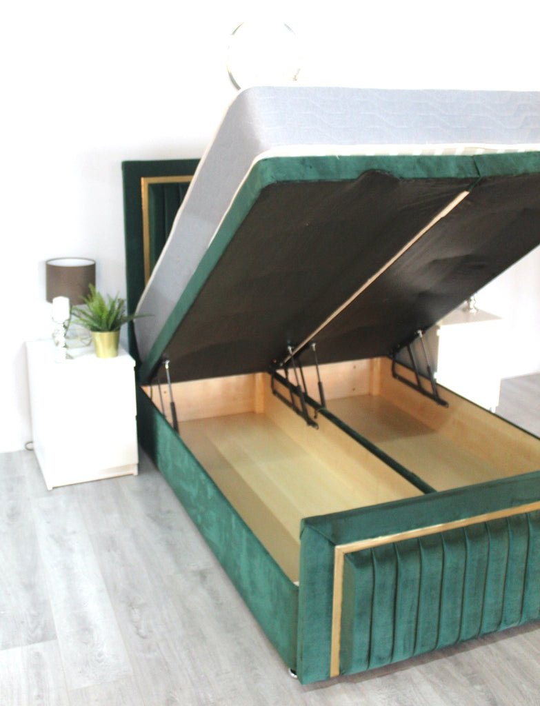 Green Ottoman Bed