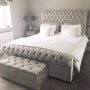 Sleigh Chesterfield Bed For Just £299.99