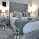 Luxury Wing Back Bed