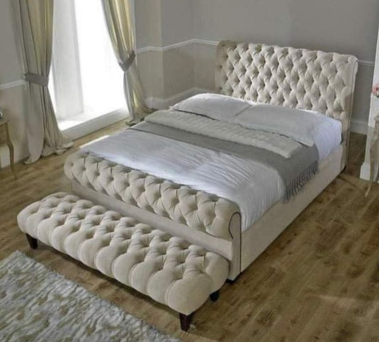 Sleigh Chesterfield Bed From £329.99 