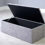 Gas Lift Cube Storage Ottoman Box