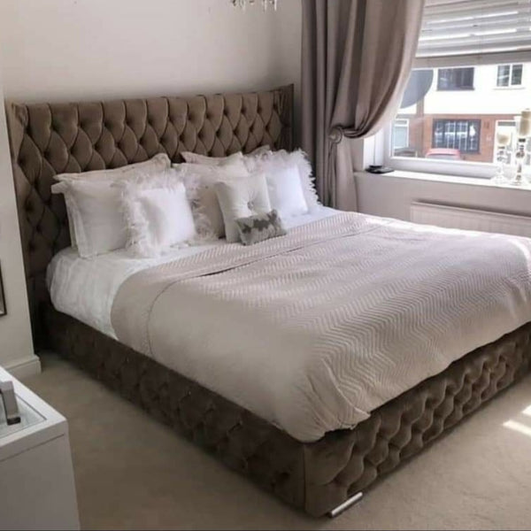 Chesterfield Wingback Bed For £379.99
