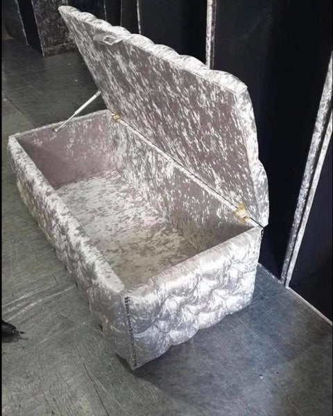 Full upholstery Ottoman Box