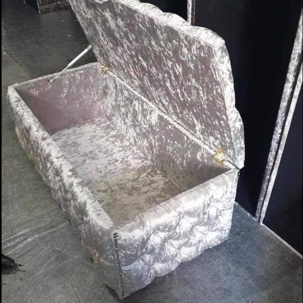 Full upholstery Ottoman Box