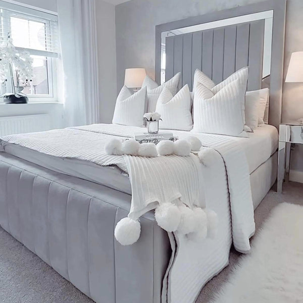 London Panel Mirror Bed