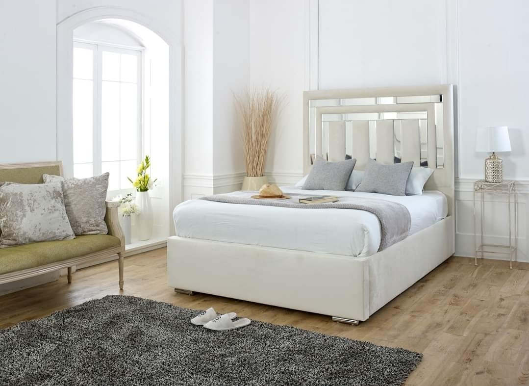 Picaso Luxury Mirror Bed