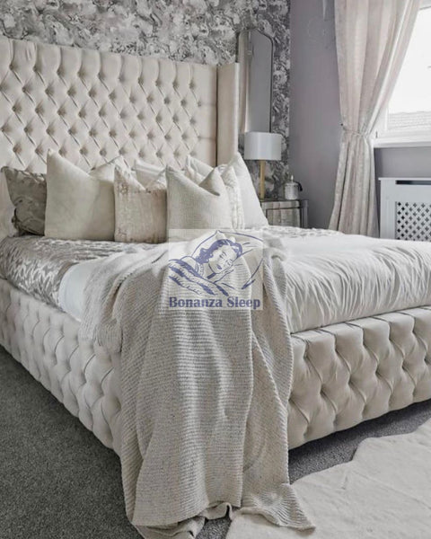 Wingback Bed Under £400.00